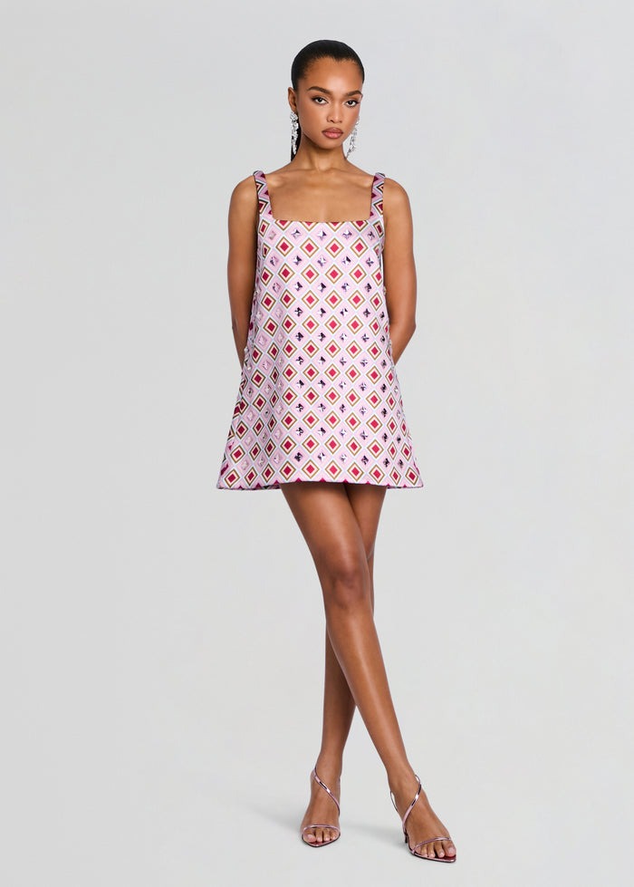 Retrofête Zephyra Embellished Dress