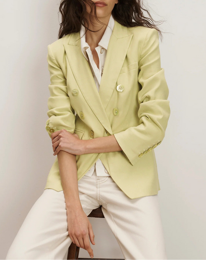 Veronica Beard Miller Dickey Jacket in Pistachio