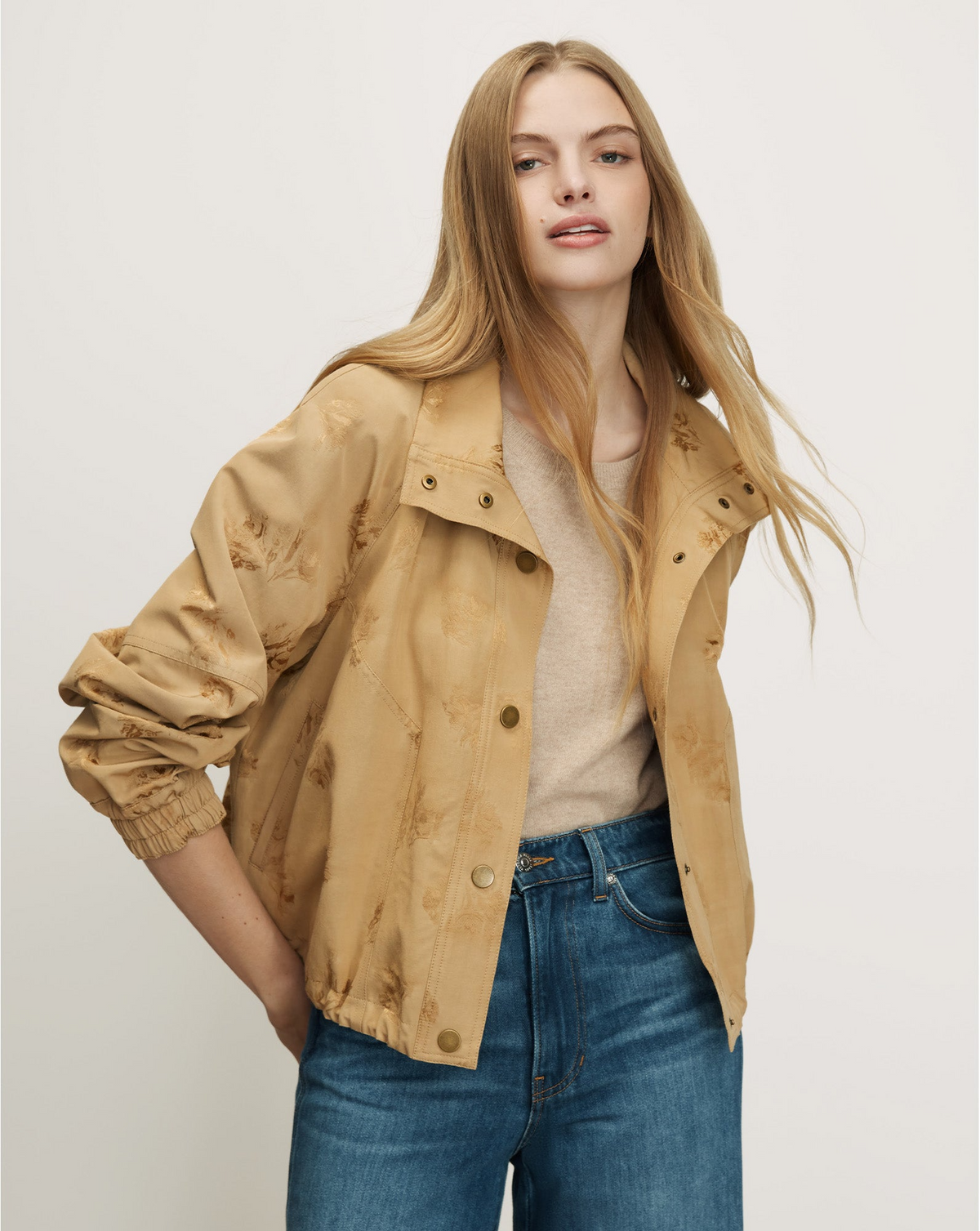 Veronica Beard Ainsworth Jacket in Sand