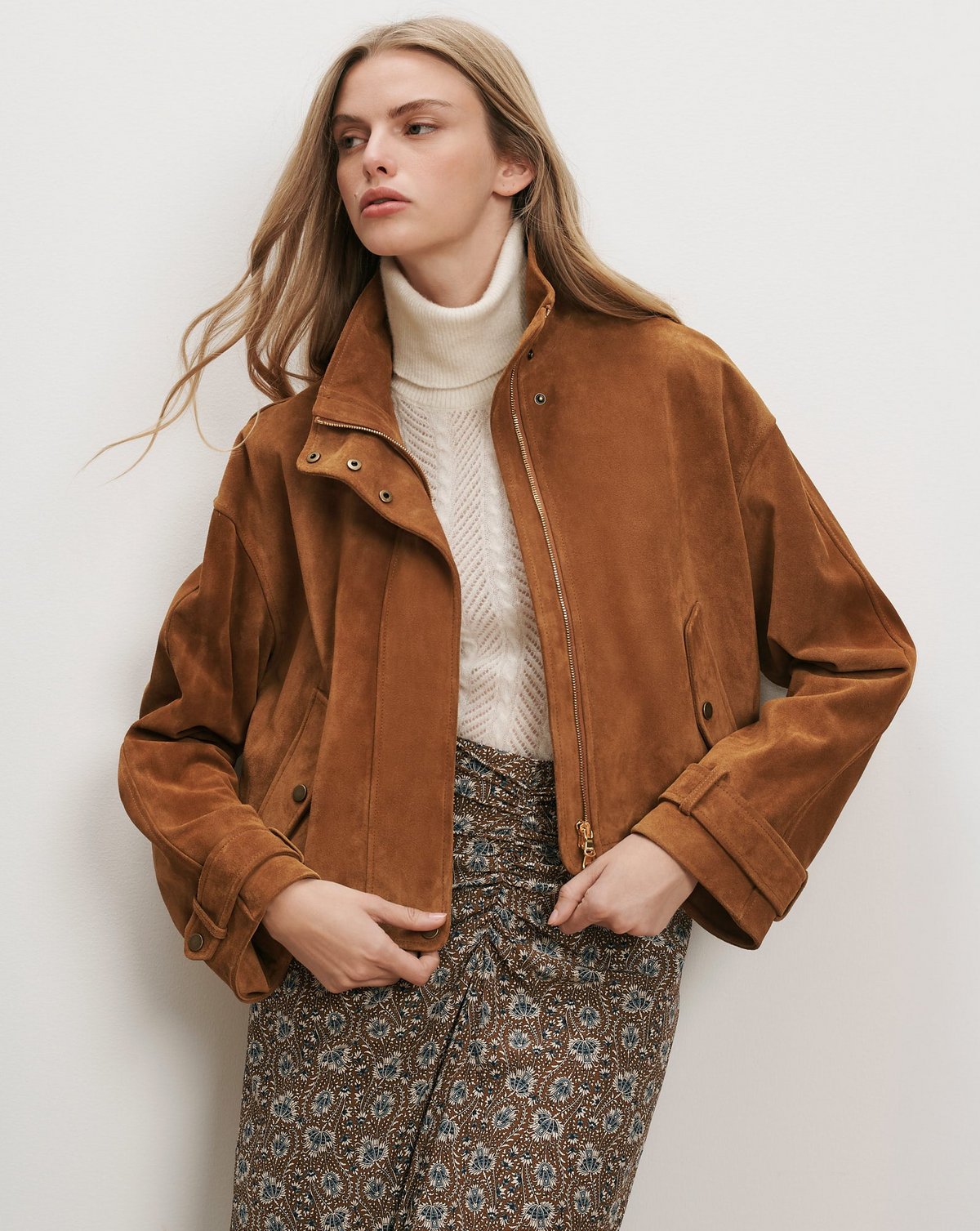 Veronica Beard Bateman Jacket in Acorn
