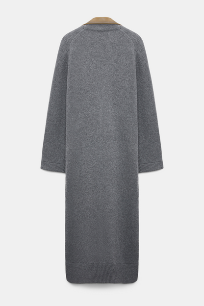 Dorothee Schumacher It's a Match Coat in Anthra Melange