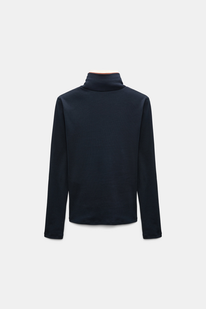 Dorothee Schumacher Colorful Favorite Top in Navy/Rust