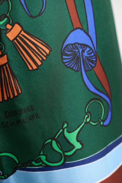 Dorothee Schumacher Cosmic Funghi Skirt in Colorful Ribbon