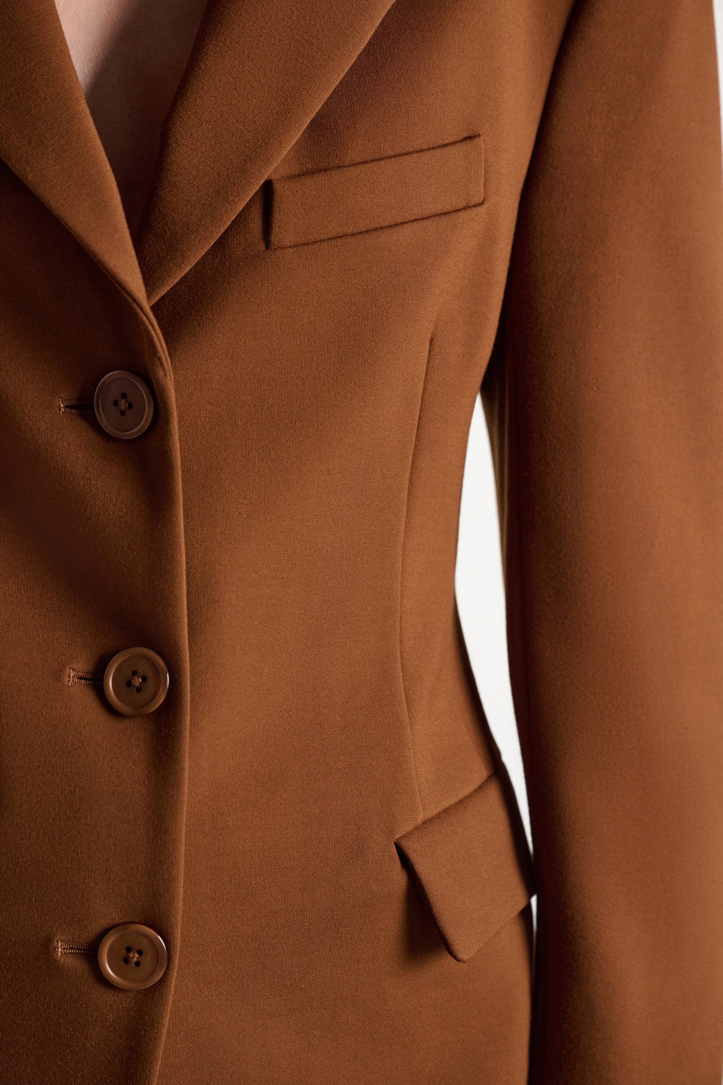 Dorothee Schumacher Emotional Essence Jacket in Hazelnut