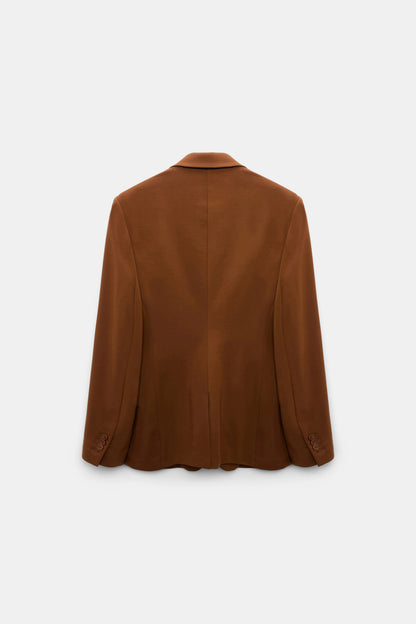 Dorothee Schumacher Emotional Essence Jacket in Hazelnut