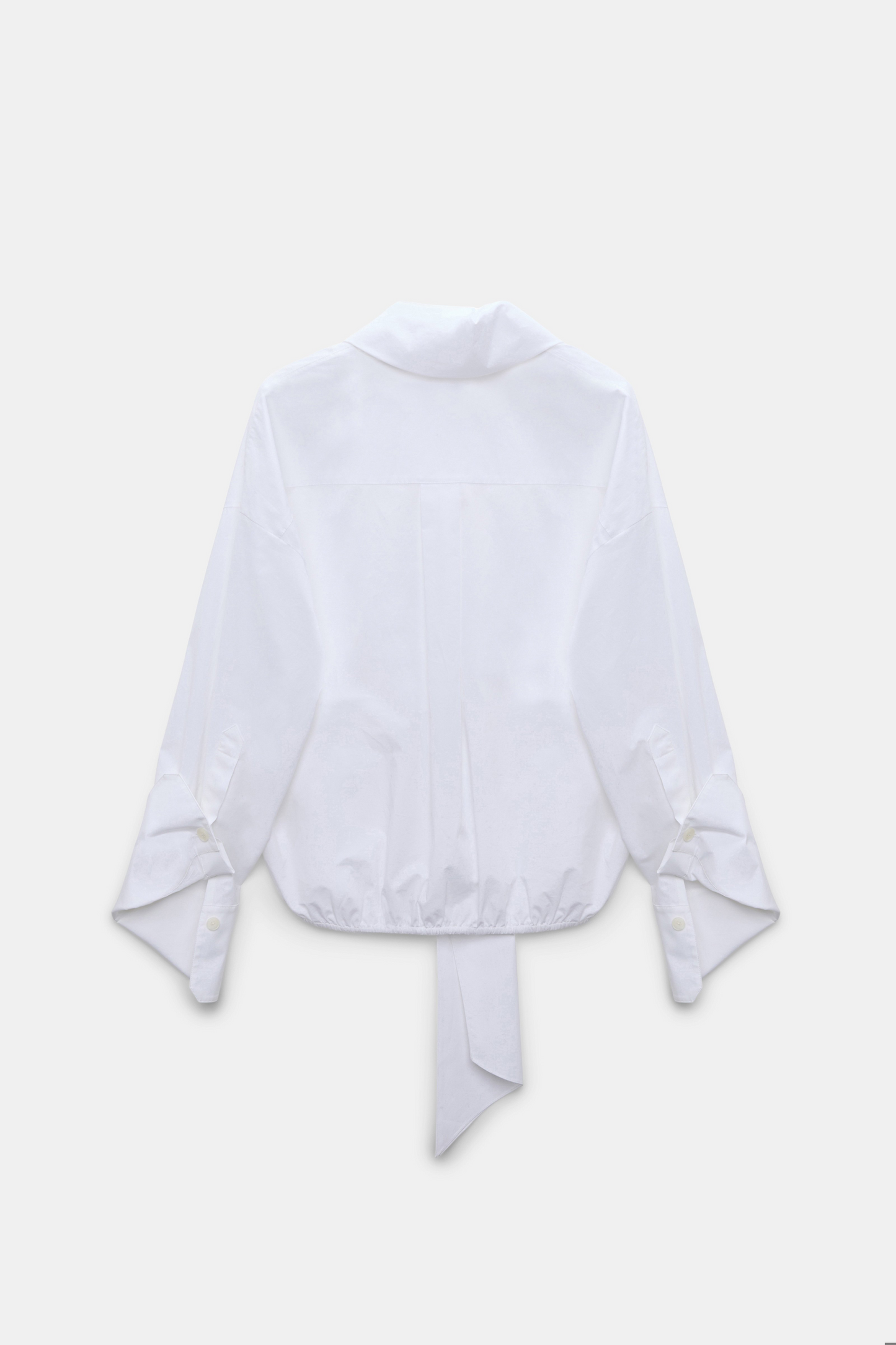 Dorothee Schumacher Poplin Power Blouse in Pure White