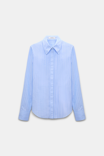 Dorothee Schumacher Striped Power Blouse in Madeira Stripe
