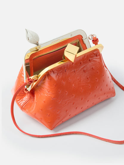 Jacquemus The Berlingot in Red Orange