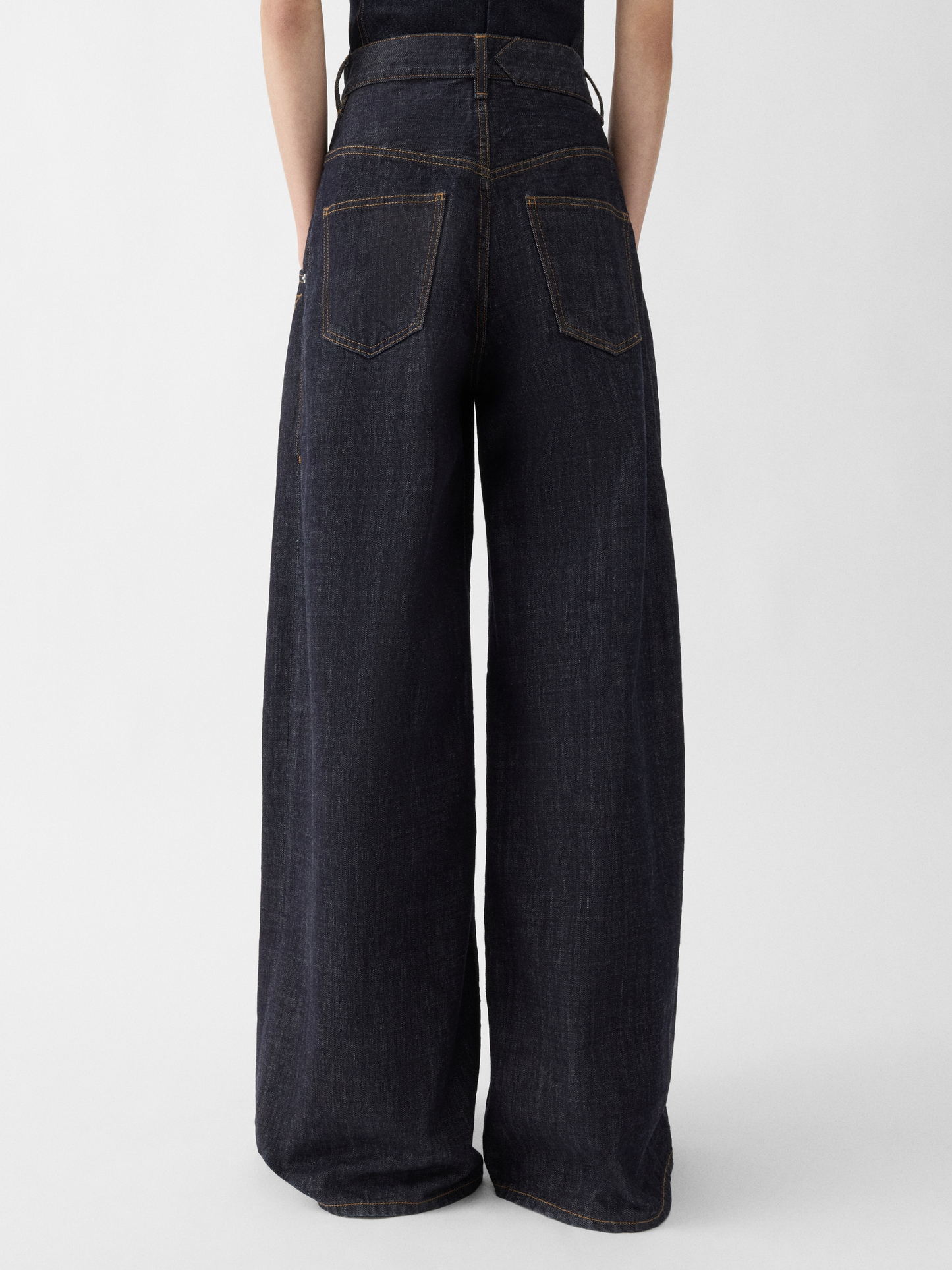 Jacquemus The Souro De-Nîmes Denim Pants in Dark Navy