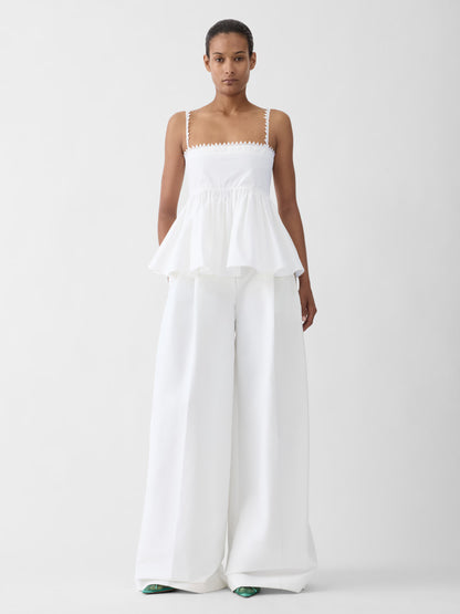 Jacquemus The Traversin Top in White
