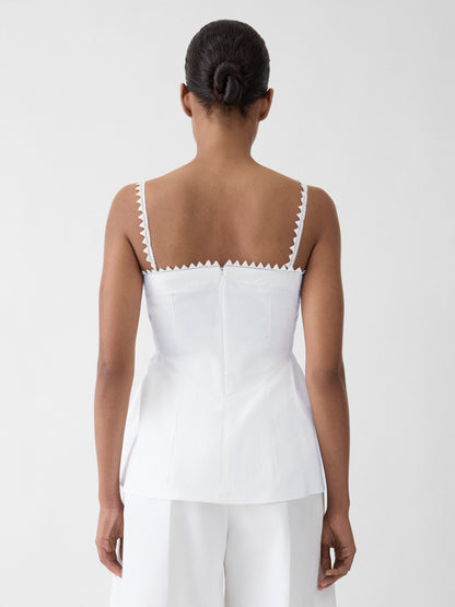 Jacquemus The Traversin Top in White