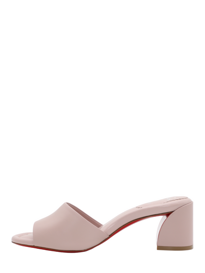 Christian Louboutin Jane Mule 55 Nappa in Vintage Rose | In-Store Only