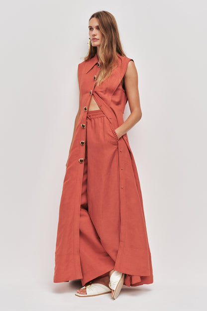 Aje Tropez Pant in Honey