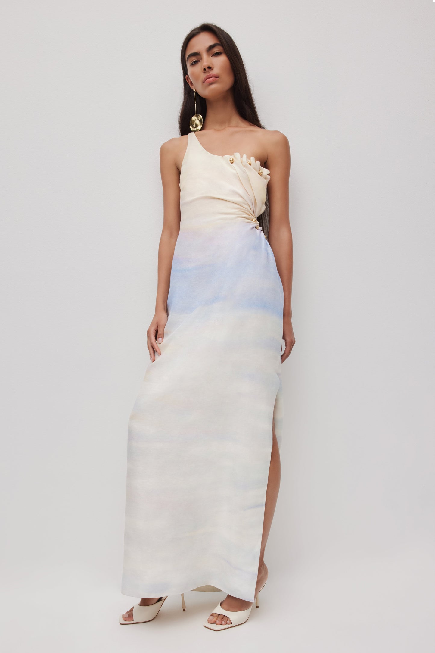 Aje Avalon Maxi Dress in Horizon