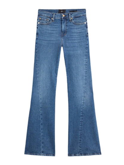 7 For All Mankind Slim Illusion Twisted Seam Tailorless Dojo Jeans in Yuma