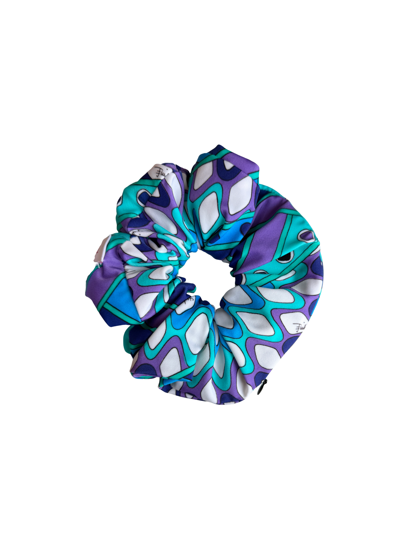 Pucci Hair Tie With Zip Detail