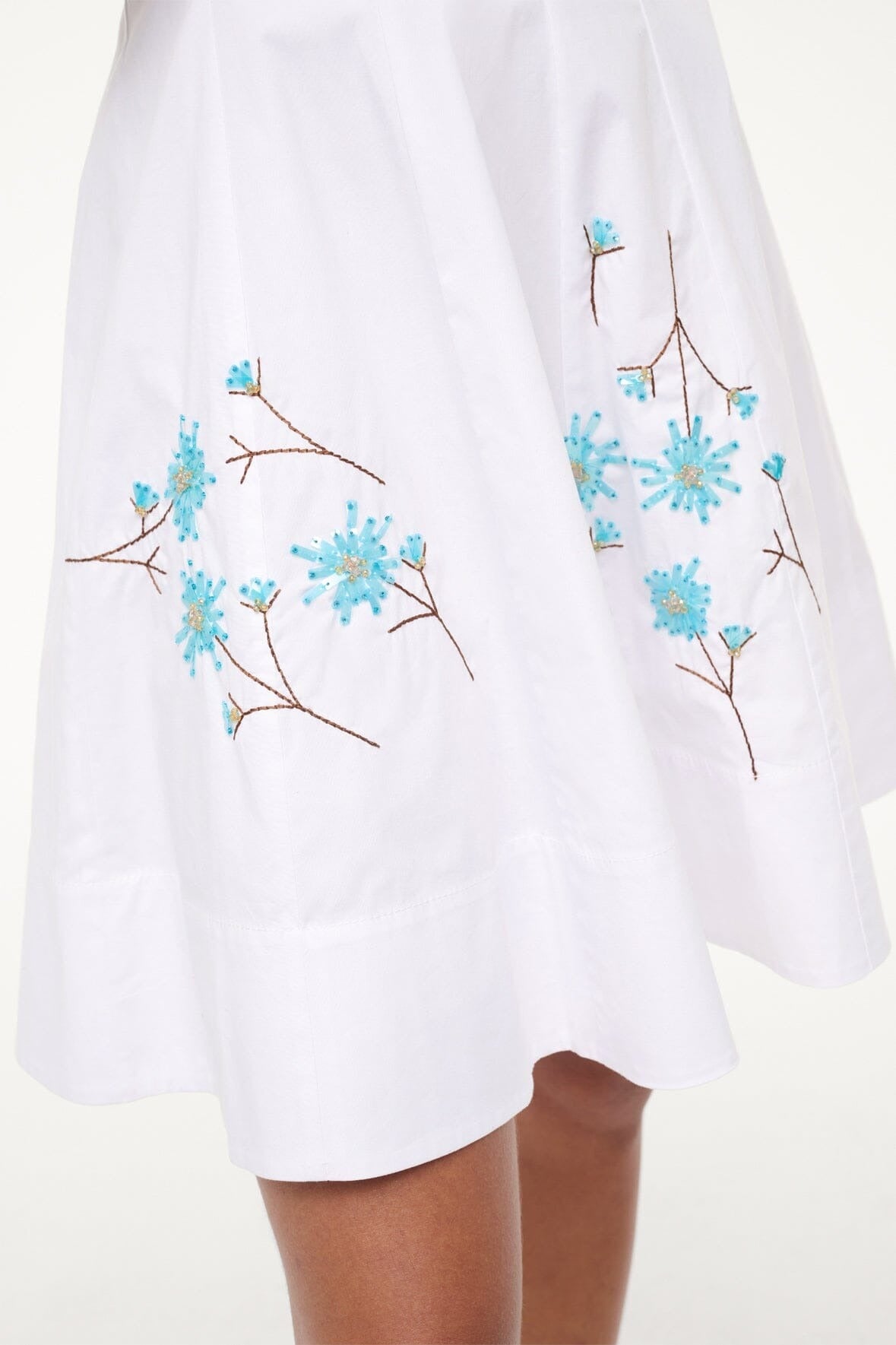 Staud Wells Mini Dress in Dandelion White  Leigh's of Breton Village
