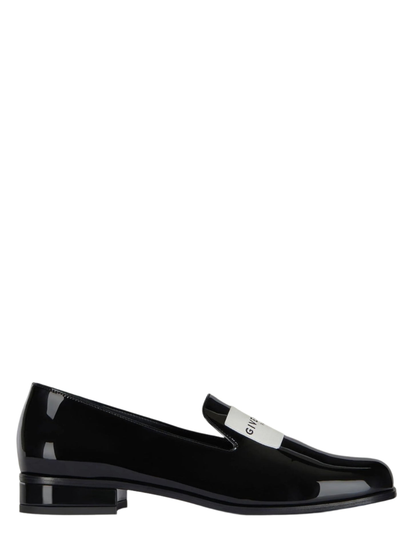 Givenchy Tux Loafers in Patent Leather Black