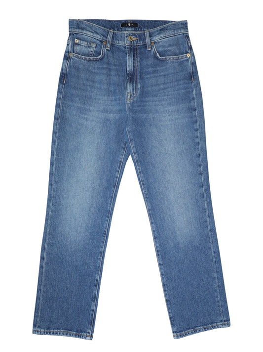 7 For All Mankind Logan Stovepipe Jeans in Explorer