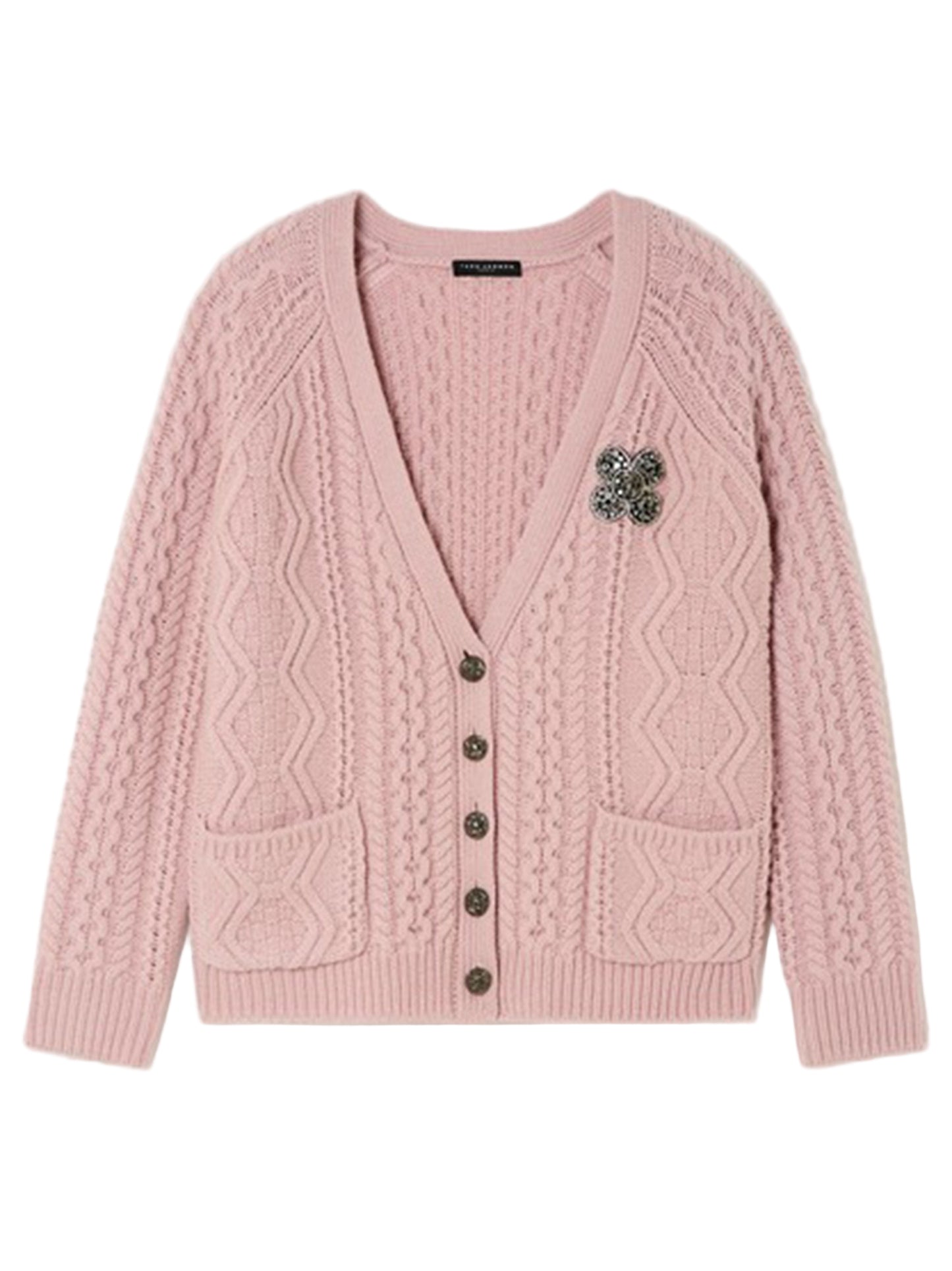 Tara Jarmon Greg Vest Wool in Blush