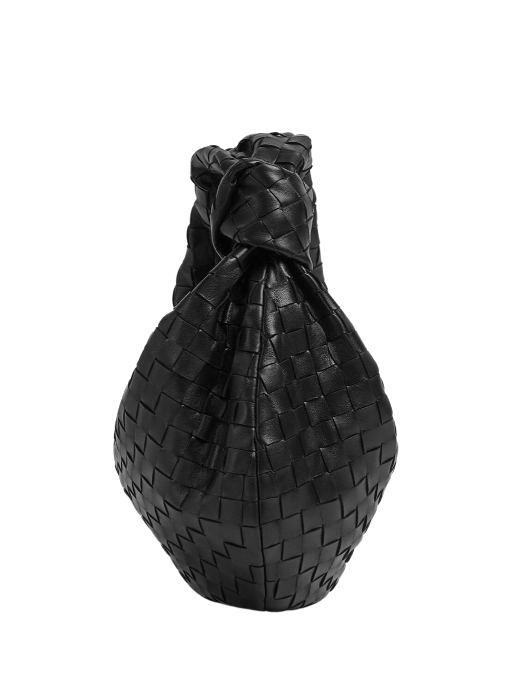 Black Jodie Teen Intrecciato-leather shoulder bag, Bottega Veneta