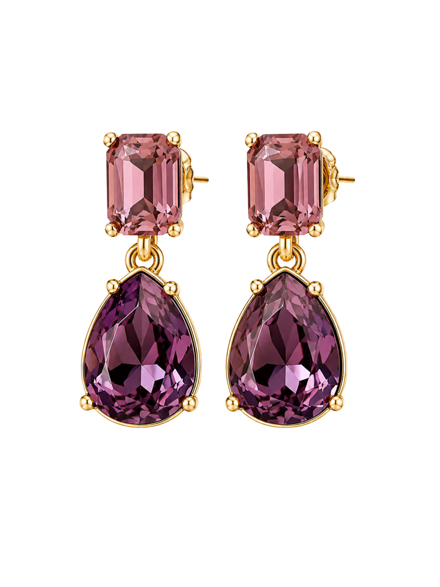 Small Rose Earrings P