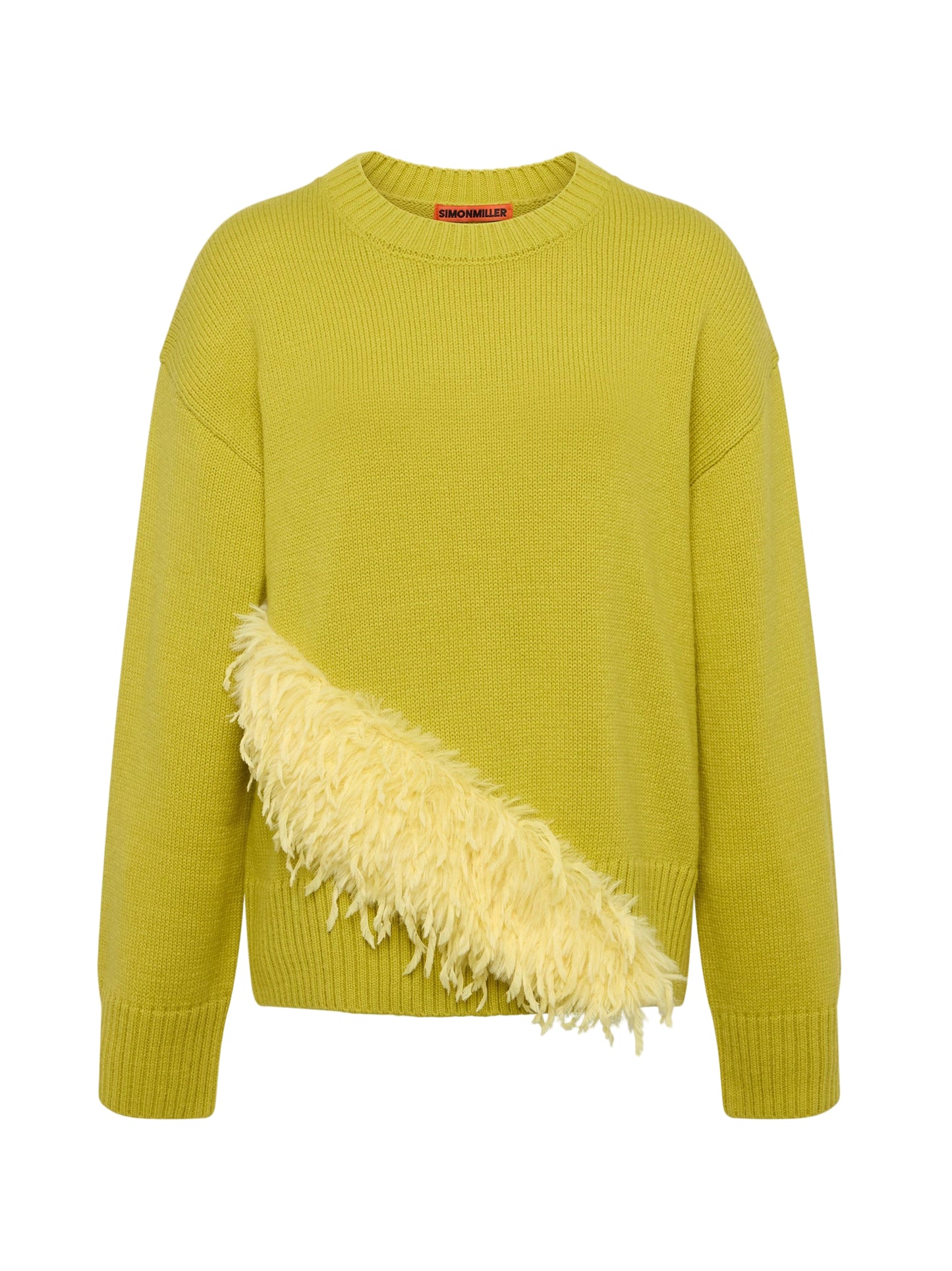Simon Miller Zira Novelty Sweater in Chartreuse