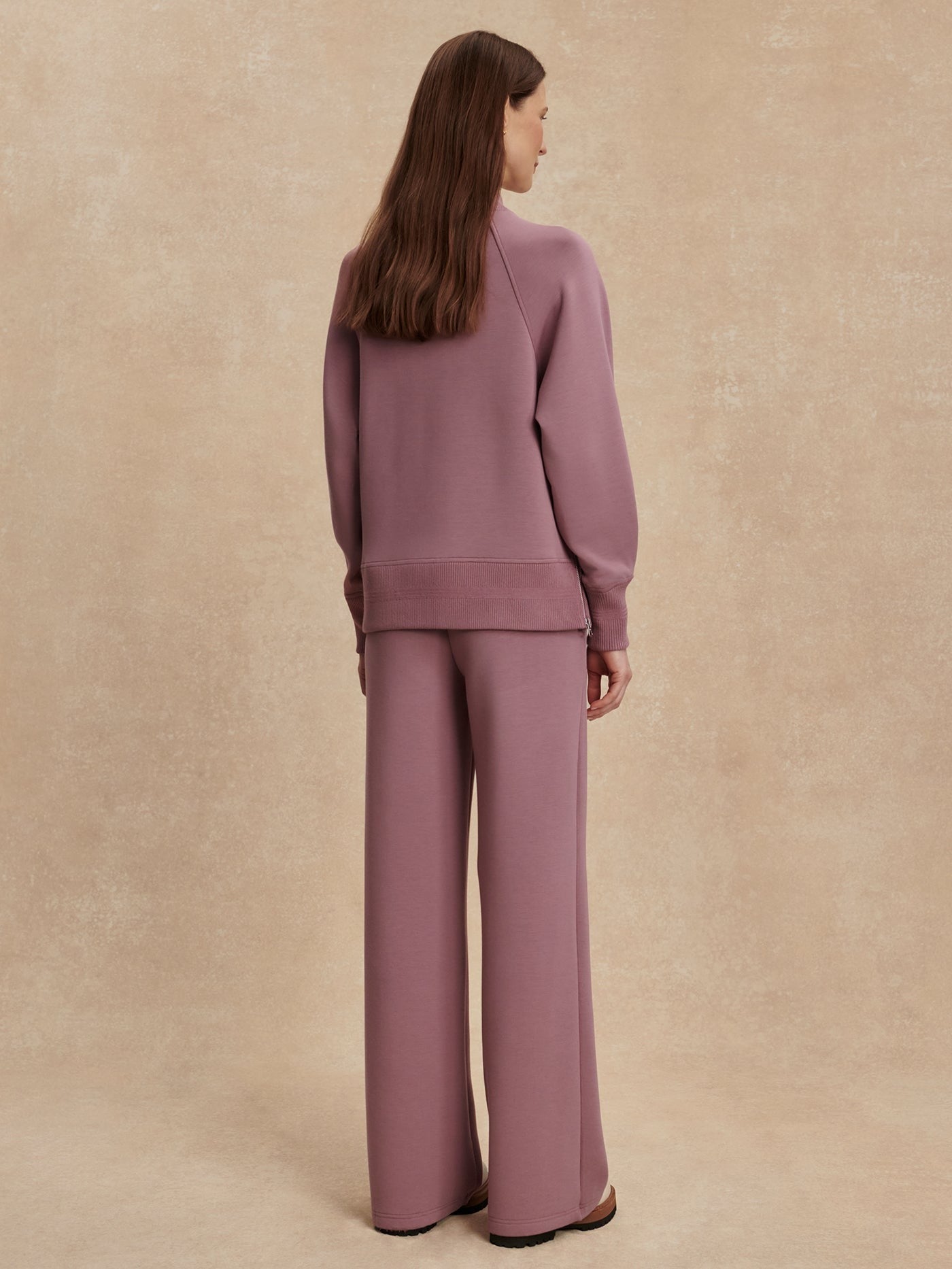 Varley Wide Leg Pant 30" in Wistful Mauve