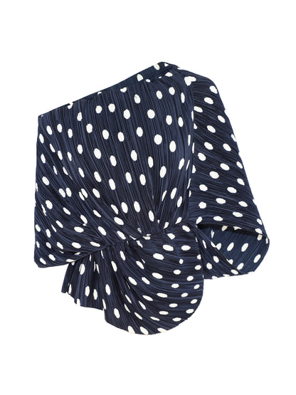 Cult Gaia Cami Top in Small Dot Deep Lake