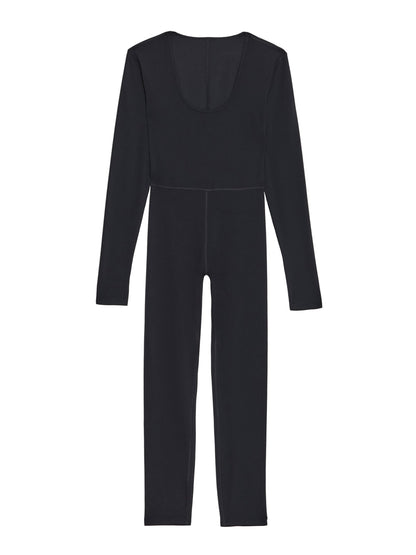 Splits59 Chloe Airweight Jumpsuit in Black