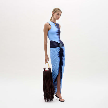 Silvia Tcherassi Leni Dress in Night Blue