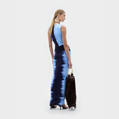 Silvia Tcherassi Leni Dress in Night Blue