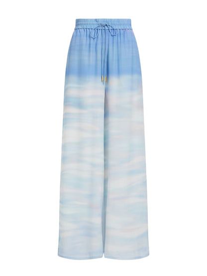 Aje Atomic Silk Pant in Horizon