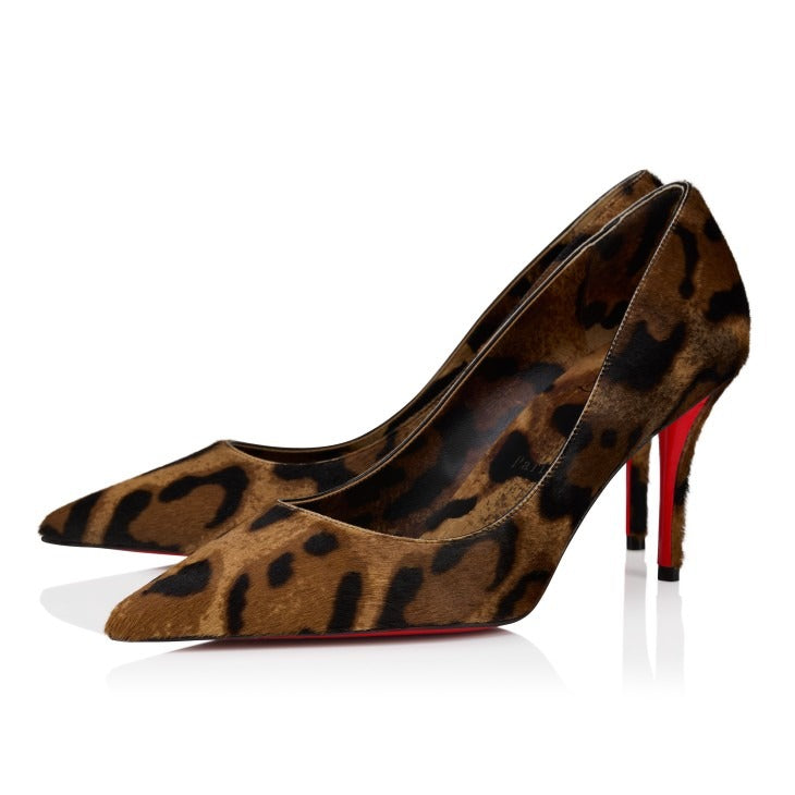 Christian Louboutin Miss Z 80 Pony in Bengali/Brown | In-Store Only