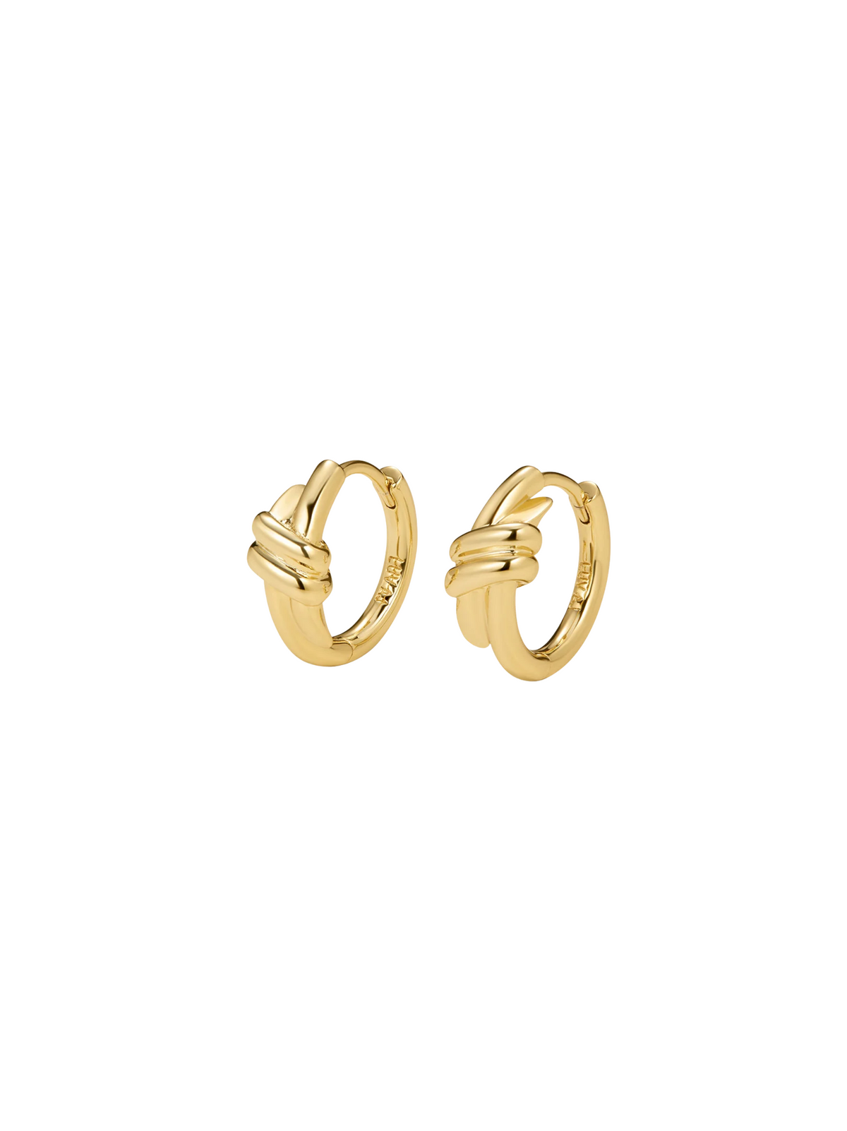 Margaux Knot Hoops