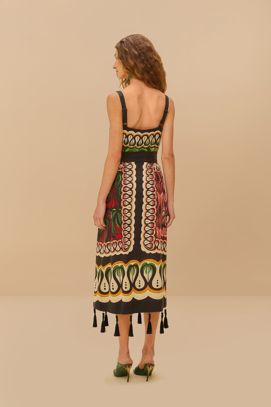 Farm Rio Scarf Dress in Coconut Tree Flow Multicolor Leigh's of Breton Village Farm Rio Scarf Dress in Coconut Tree Flow Multicolor Leigh's of Breton Village