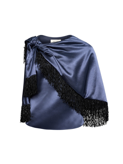 Hellessy Karina Blouse in Slate