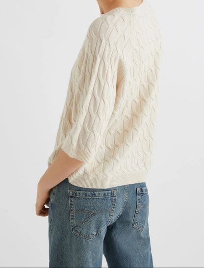 Marella Franz Sweater in Ivory