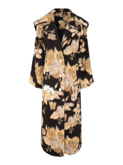 Cult Gaia Linden Outerwear in Wheat Multi