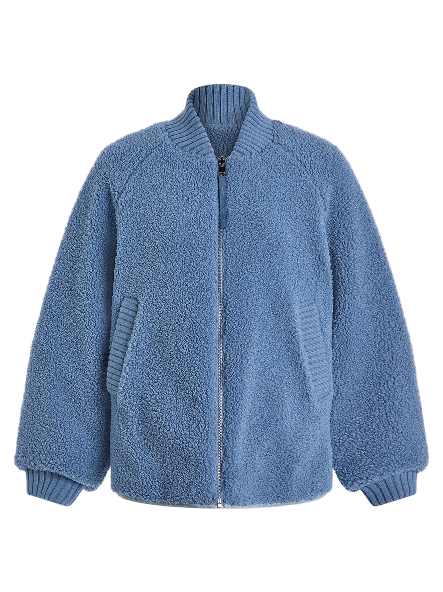 Varley Serina Reversible Quilt Jacket in Coronet Blue/Ashley Blue