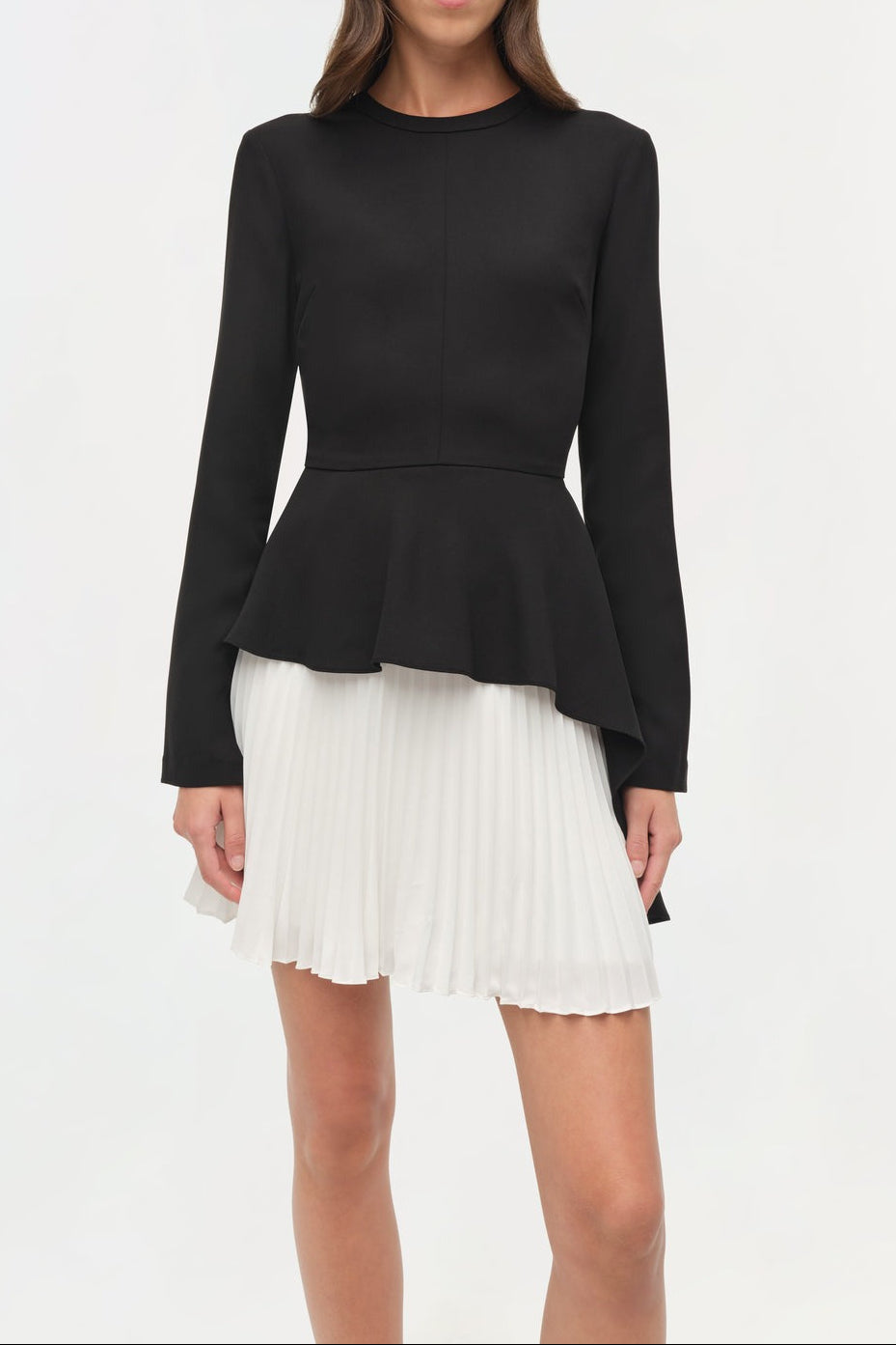 Simkhai Amberly Pleated Mini Dress in Black Multi – Leigh's of Breton  Village