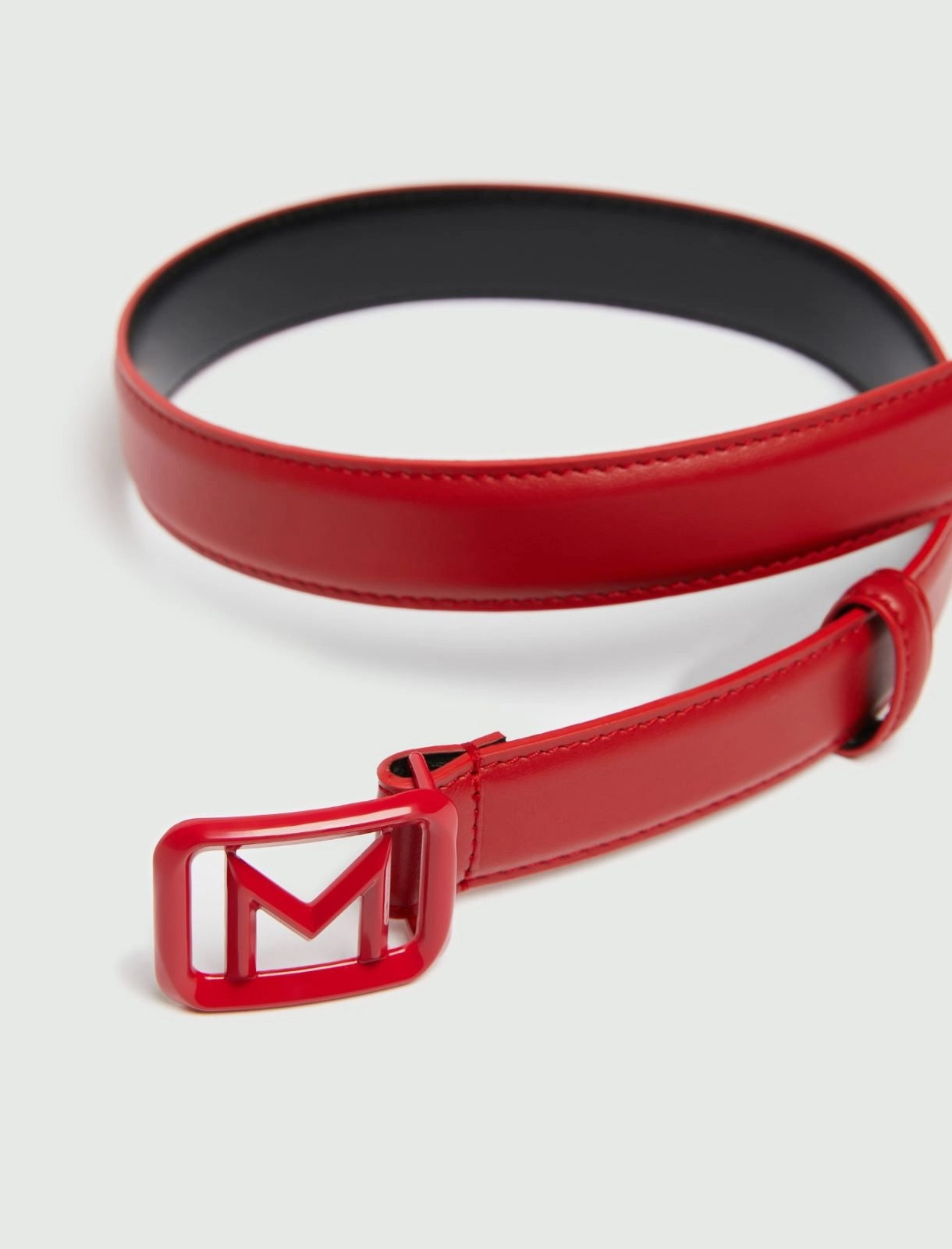 Marella Pressa Belt in Red