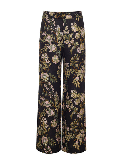 Cara Cara Josephine Pant in Clover Black