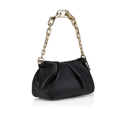 Christian Louboutin Eva Shoulder Bag Small in Nappa Black | In-Store Only