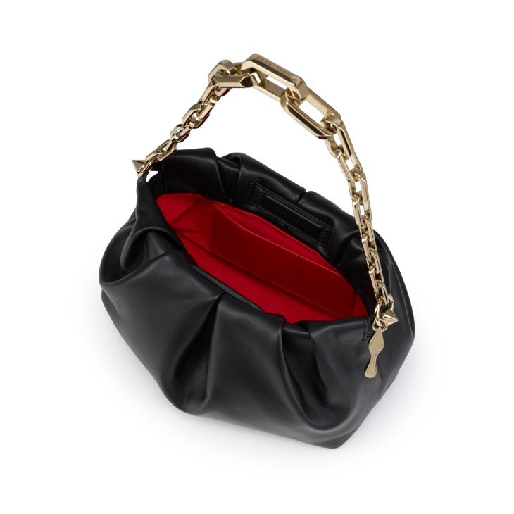 Christian Louboutin Eva Shoulder Bag Small in Nappa Black | In-Store Only