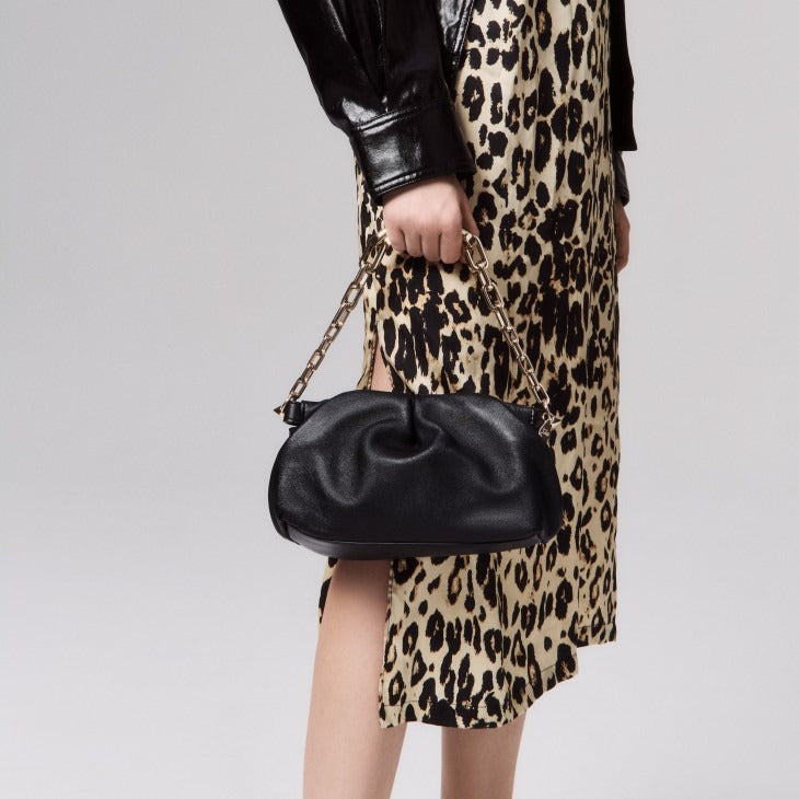 Christian Louboutin Eva Shoulder Bag Small in Nappa Black | In-Store Only