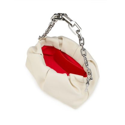 Christian Louboutin Eva Shoulder Bag Small in Nappa Suzuran | In-Store Only