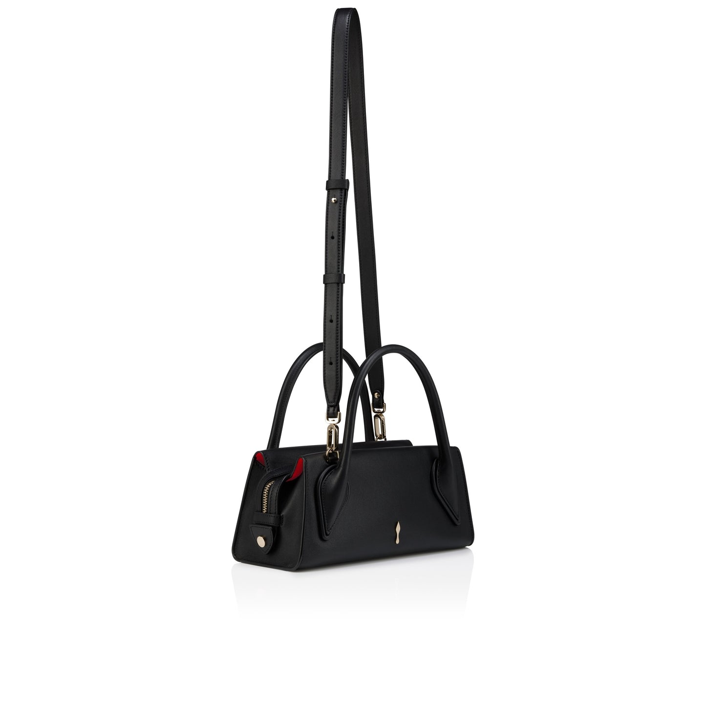 Christian Louboutin Venus Mini Crossbody in Calf Cordia Black | In-Store Only