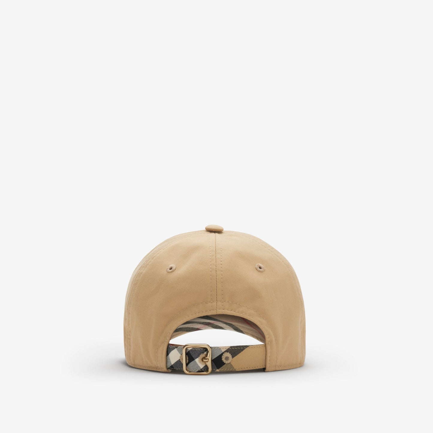 Burberry Gabardine Baseball Cap in Flax/Sand