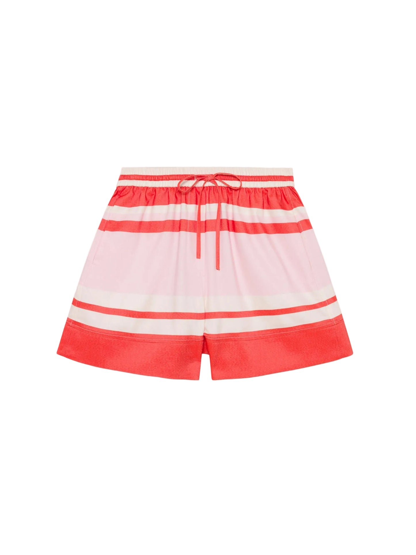 Simkhai Karleigh Drawstring Shorts in Tulip Stripe